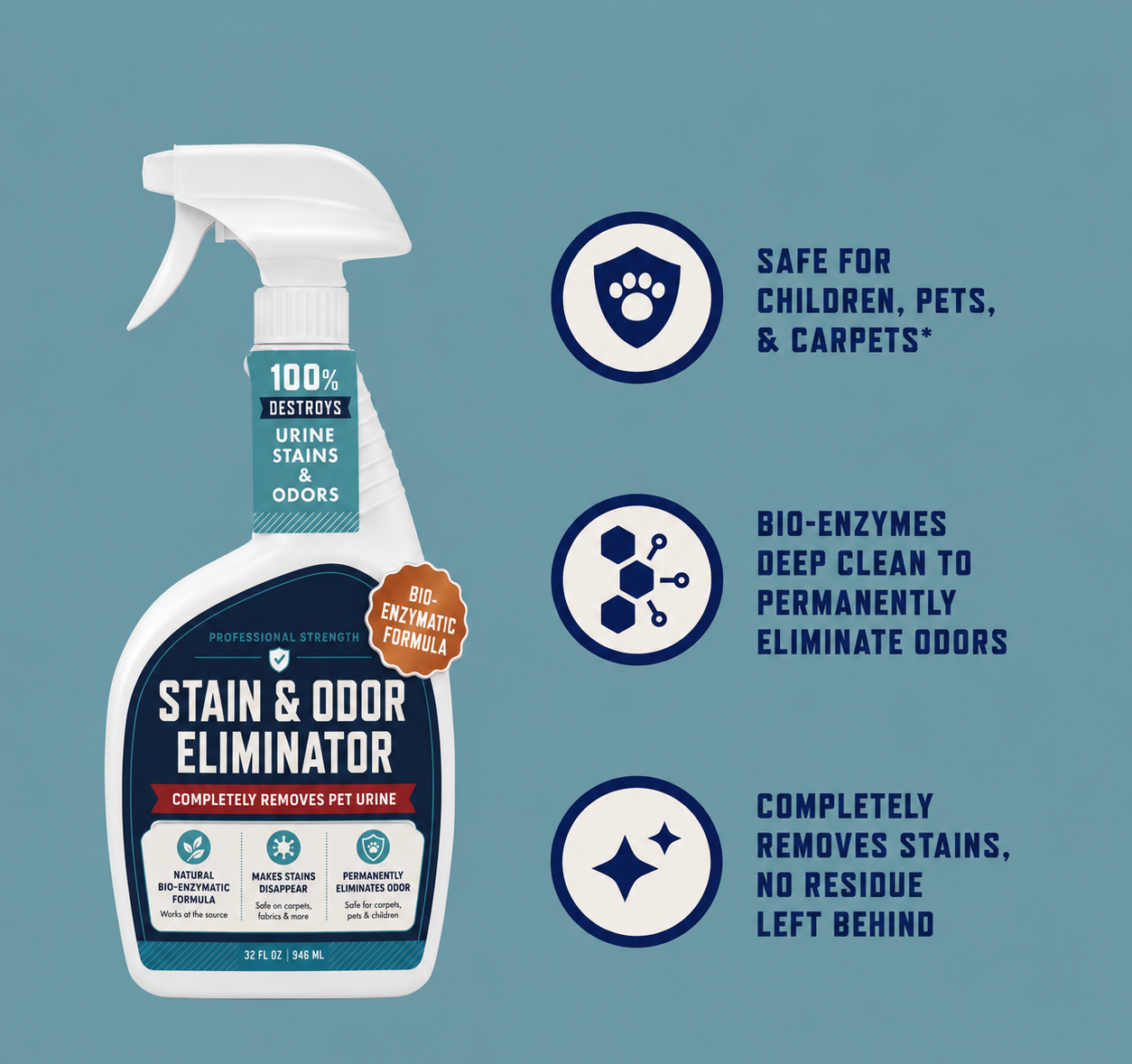 Purevelyn household cleaning agent